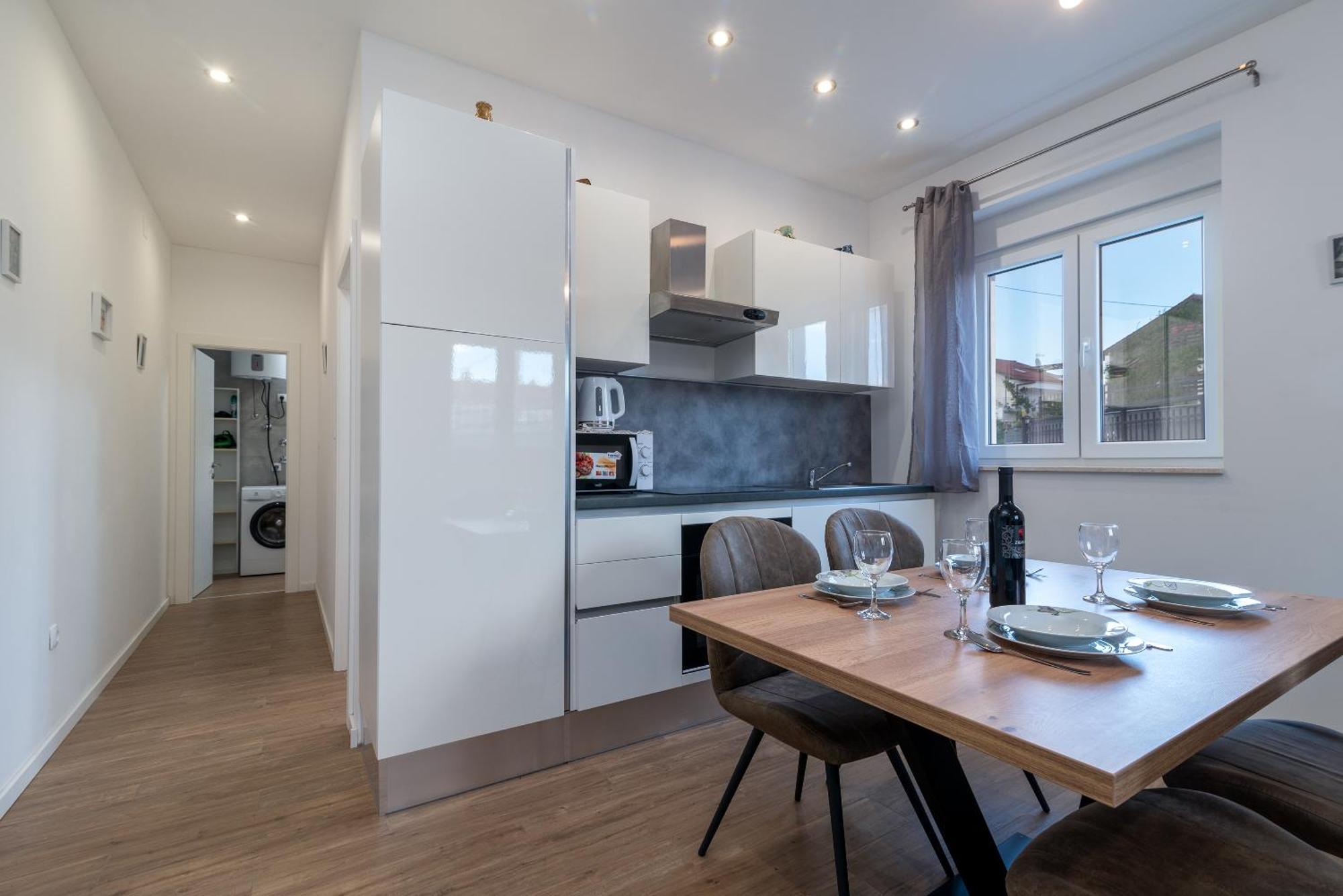 Apartman Dino Traù Esterno foto