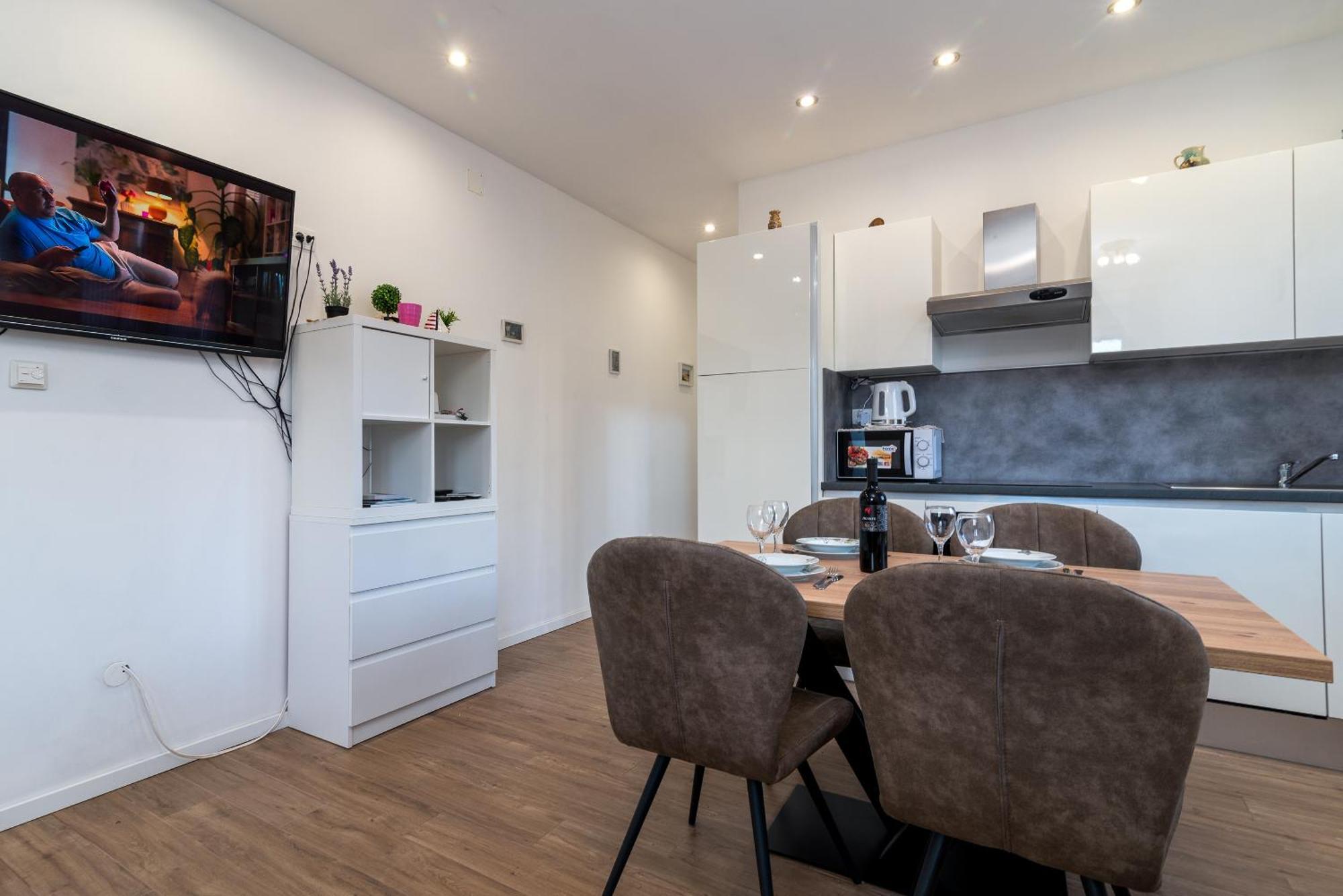 Apartman Dino Traù Esterno foto