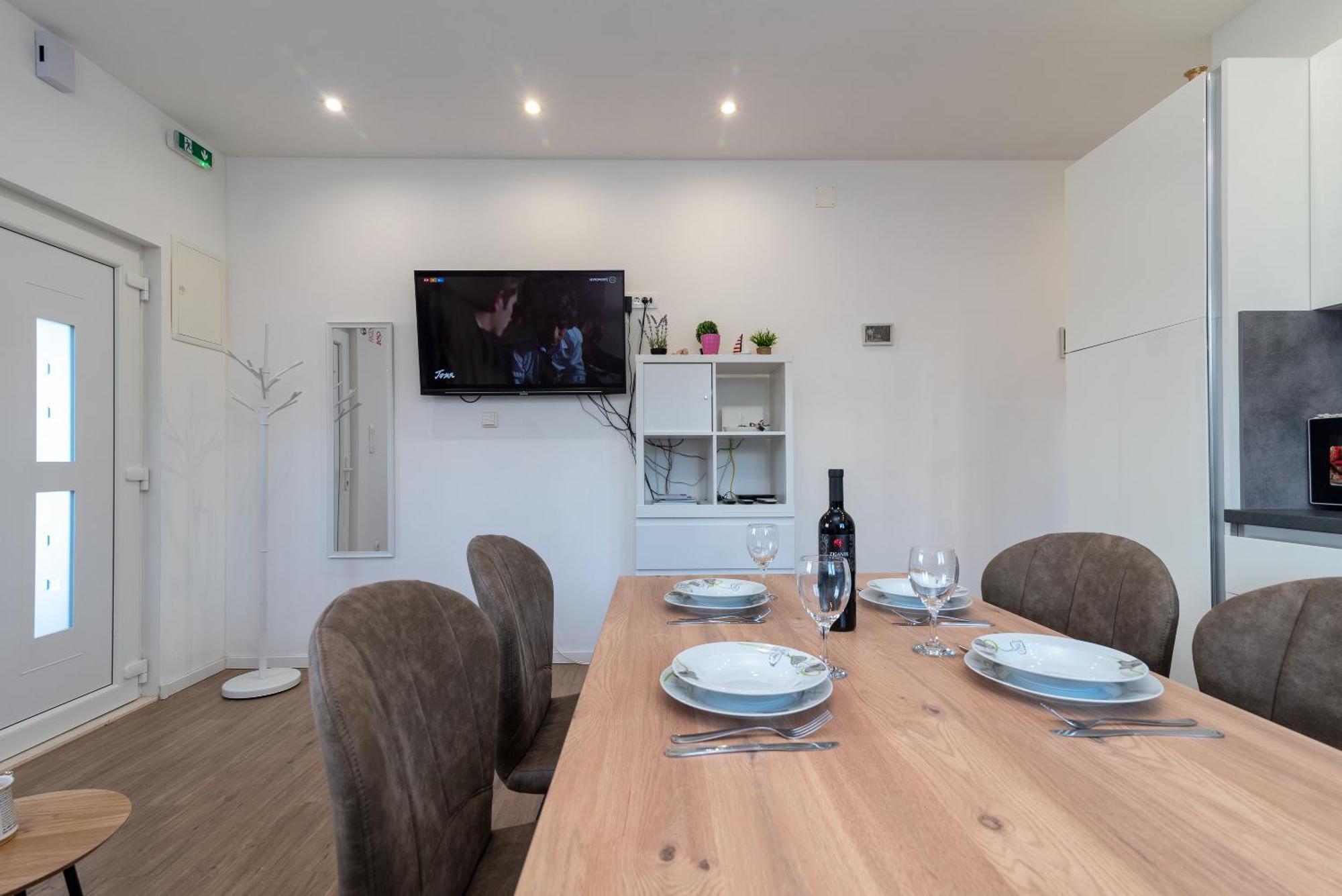 Apartman Dino Traù Esterno foto